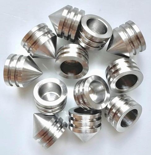 12x edelstahl diabolo spikes - edelstahl,