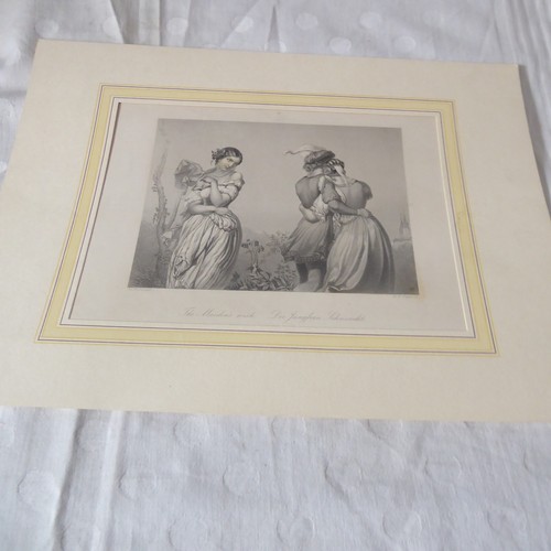 Lithographie der jungfrau - lithographie, „der