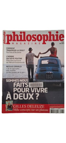 Philosophie magazine 61 - philosophie, n°61