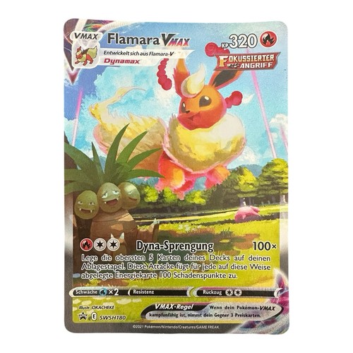 Pokemon flamara vmax swsh180 - flamara,