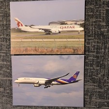 2 x AIRBUS A350 QATAR AIRWAYS