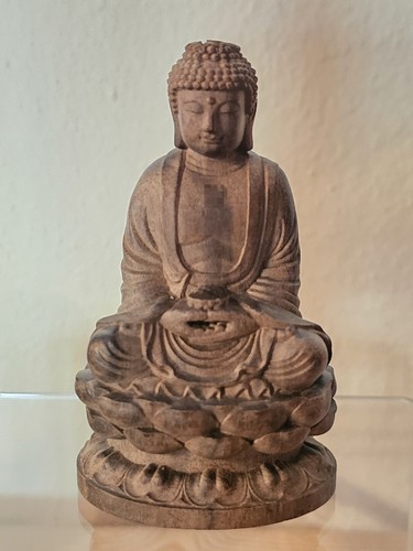 Buddha statue aus - aus, holz