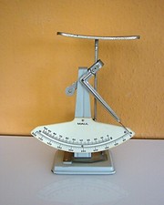 alte Maul Briefwaage, doppelt Skala 100 g / 500 g