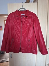 Canda Lederimitat Jacke 44