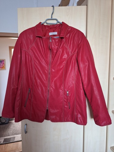 Canda lederimitat jacke - canda, 44