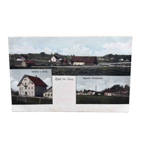 Ansichtskarte postkarte ried - ansichtskarte,