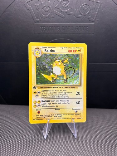 Raichu edition base set 14 - raichu,