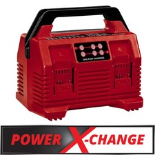 Einhell Ladegerät PXC Quattrocharger 4A gleichzeitiges Laden von 2x2 Akkus