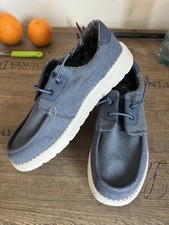 ORG. Neu Halbschuh Wendy Sport Canvas Slipper Mokassin Segelschuh Sneaker Top!!!