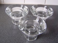 3x IKEA Teelichtglas