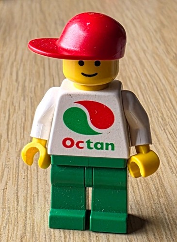 Lego figur oct012 octan logo - lego,