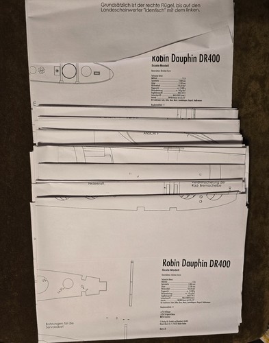 Bauplan jodel robin dauphin - bauplan,
