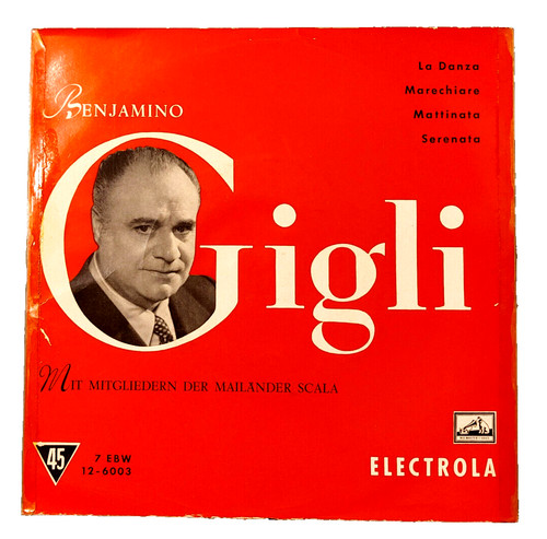 Single benjamino gigli - single, mit