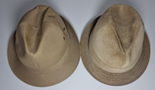 2 Stück Herren Hüte Made in France Gr. 56 Cord Handmade Hutmacher Hut Mütze