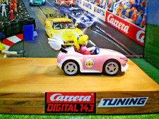 Carrera Digital 143 Autos Mario Wild Wing " Peach "  Sehr selten.
