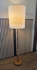 Mid-Century Stehlampe Teak &