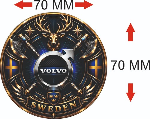 Volvo aufkleber 70mm - aufkleber, (7cm)