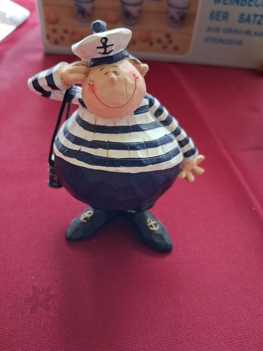 Figur matrose blau weiß - figur, blau/weiß