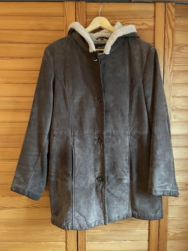 Wildlederjacke gefüttert