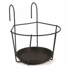 Blumentopfhalter schwarz