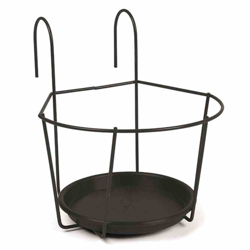 Blumentopfhalter schwarz