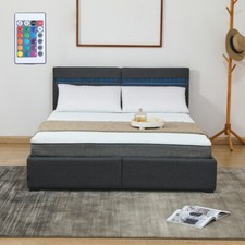 Mingone Bettgestell Bett LED