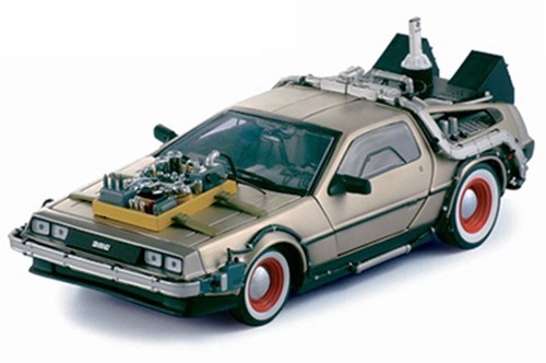 Dmc delorean coupe back - coupe,
