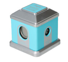 Angelo Tischabschneider türkis/silberfarben humidor