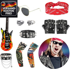 Rocker kostüm 70er 80er - rocker, 90er