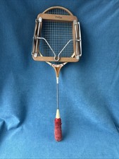 Dunlop Maxply Under 5 Fort Badmintonschläger | Holz Press Cover | Vintage um 1965