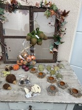 Herbstdekoration Halloween Filz Holz  Neu Holzanhänger  Konvolut Paket 30 Teile