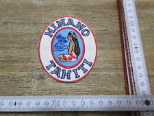 Patch Hinano Tahiti Hawai Pinup Aloha Vintage Old School Beer Jeansjacke Jacket