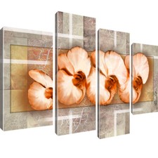 Bilder Orchideen Blumen Kunst Leinwandbild Wandbild