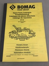BOMAG BT 65 Ersatzteilkatalog VIBRATIONSSTAMPFER  01.04.2017  /8/