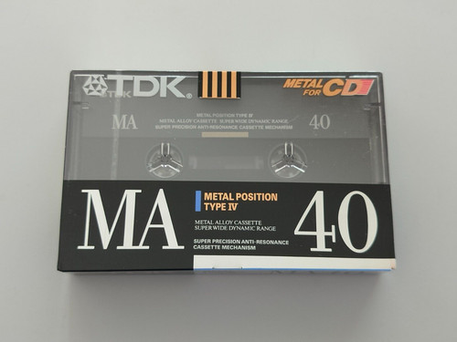 Tdk tape cassette sealed - tdk, ma
