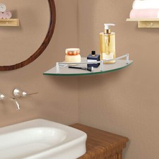 Bad Eckregal Duschregal Glas