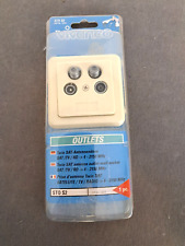 Vivanco STO-S2 Twin-Sat-Antennendose   (L015)