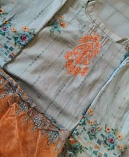 Salwar kameez Blue/ Grey ( M )