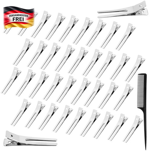 Haarclips set stück - haarclips, metall