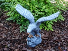 Steinfigur tierfigur adler - steinfigur,