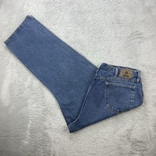 Wrangler Vintage Herren Jeans Hose W42 L30 blau Denim relaxed fit Straight retro