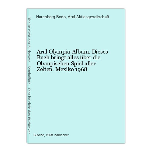 Aral olympia album - olympia-album., dieses