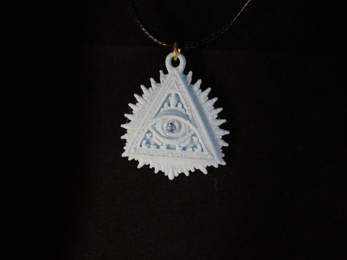 Allsehendes auge anhänger mit - allsehendes,