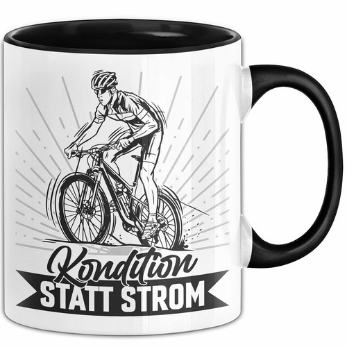 Fahrradfahrer tasse geschenk - tasse,