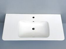 Villeroy& Boch Vivia Möbel Waschtisch 100x49 cm weiß, m. Überl. 4117A501