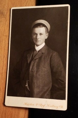 Junger student 1907 mit - 1907,