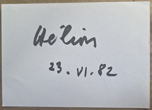 Jean helion autogrammkarte - jean,