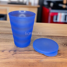 TUPPERWARE J16 JUNGE WELLE TRINKBECHER 330 ML  BLAU