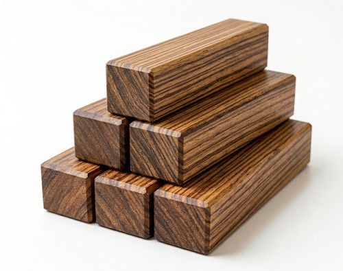 Zebrano edelholzblock - zebrano,
