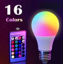 16 Colors RGB Bulb LED